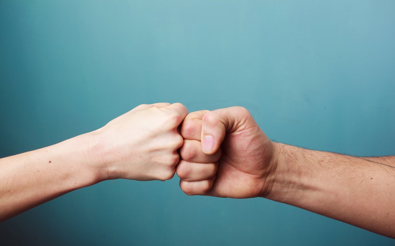 Fist bump